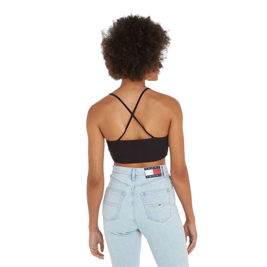 TJW CRP STRAP SCRIPT TOP Tommy Jeans | DW0DW17833BDS